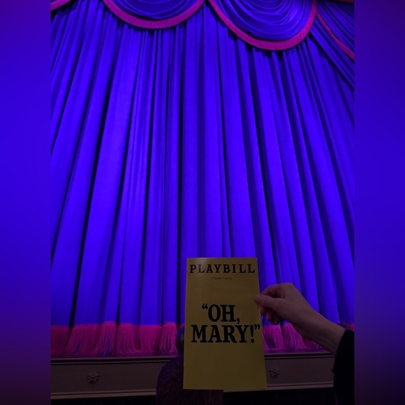 Oh Mary Broadway Playbill April 2025 Cole Escola Conrad Ricamora James Scully - Picture 5 of 8